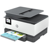 HP Officejet Pro 9015e Inkjet Multifunction Printer-Color-Copier/Fax/Scanner-32 ppm Mono/32 ppm Color Print-4800x1200 dpi Print-Automatic Duplex Print-25000 Pages-250 sheets Input-Color Flatbed Scanner-1200 dpi Optical Scan-Color Fax-Wireless LAN