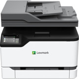 Lexmark MC3426i Wireless Laser Multifunction Printer-Color-Copier/Scanner-26 ppm Mono/26 ppm Color Print-600x600 Print-Automatic Duplex Print-75000 Pages Monthly-251 sheets Input-Color Scanner-600 Optical Scan-Gigabit Ethernet Ethernet-Wireless LAN