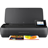 HP Officejet 250 Wireless Inkjet Multifunction Printer-Color-Copier/Scanner-20 ppm Mono/19 ppm Color Print-4800x1200 Print-Manual Duplex Print-500 Pages Monthly-50 sheets Input-Color Scanner-600 Optical Scan-Wireless LAN