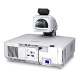 Epson PowerLite L610U with optional lens (sold separately)