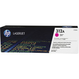 HP 312A (CF383A) Original Laser Toner Cartridge - Single Pack - Magenta - 1 Each