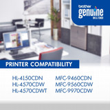 Brother Genuine TN310M Magenta Toner Cartridge