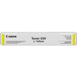 Canon 034 Original Laser Toner Cartridge - Yellow Pack