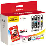 Canon CLI-226 Ink Cartridge - Color Multi Pack - 4 Pack