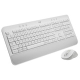 Logitech Signature MK650 Wireless Mouse and Keyboard Combo - White