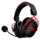 HP HyperX Cloud Alpha Gaming Headset, Black/Red - Wireless