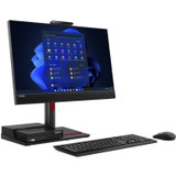 Lenovo ThinkCentre TIO Flex 24v 24" Class Webcam Full HD LCD Monitor - 16:9 - Black