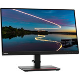 Lenovo ThinkVision T24m-20 24" Class Webcam Full HD LCD Monitor - 16:9 - Raven Black