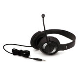 AVID Products AE-55 Audio Headset with 3.5mm Connection and 270 Degree Rotating Adjustable Boom Microphone