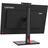 Lenovo ThinkVision T24v-30 24" Class Webcam Full HD LCD Monitor - 16:9 - Raven Black