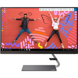 Lenovo Q24h-10 24" Class WQHD LCD Monitor - 16:9 - Gray