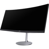 Acer CB342CU 34" Class UW-QHD LED Monitor - 21:9 - Silver