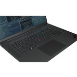 Lenovo ThinkPad P1 Gen 5 21DC0060US 16" Notebook - WQUXGA - 3840 x 2400 - Intel Core i9 12th Gen i9-12900H Tetradeca-core (14 Core) - 64 GB Total RAM - 2 TB SSD - Black Weave