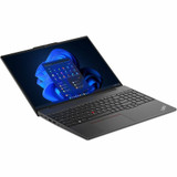 Lenovo ThinkPad E16 Gen 1 21JN00BQUS 16" Notebook - WUXGA - 1920 x 1200 - Intel Core i5 13th Gen i5-1335U Deca-core (10 Core) 1.30 GHz - 16 GB Total RAM - 8 GB On-board Memory - 256 GB SSD - Graphite Black