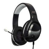 AVID AE-79 Wired USB Headset with Mic - Black