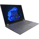 Lenovo ThinkPad P16 G1 21D600BRUS 16" Mobile Workstation - WQXGA - 2560 x 1600 - Intel Core i7 12th Gen i7-12850HX Hexadeca-core (16 Core) 2.10 GHz - 32 GB Total RAM - 1 TB SSD - Storm Gray, Villi Black