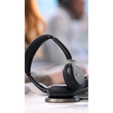Jabra Evolve2 65 Flex Headset - MS Stereo - With Wireless Charging Pad
