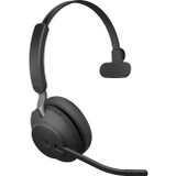 Jabra Evolve2 65 Headset - Link 380A - MS Mono - with Stand - Black