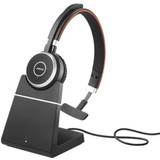 Jabra Evolve 65 SE Headset - USB-A - UC Mono - with Charging Stand