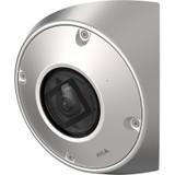 AXIS Q9216-SLV 4 Megapixel Outdoor Network Camera - Color, Monochrome - Dome - Stainless Steel - TAA Compliant