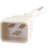 C2G Power Cord - 3ft - 12AWG - C20 to C19 - White
