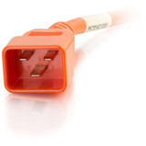 C2G Power Cord - 10ft - 12AWG - C20 to C19 - Orange