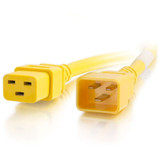 C2G Power Cord - 10ft - 12AWG - C20 to C19 - Yellow
