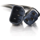 C2G 4ft Power Extension Cord - 18 AWG - C14 to C13