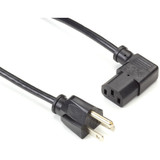 Black Box Power Cord - 6ft - NEMA 5-15P to IEC-60320-C13 (Right-Angle)