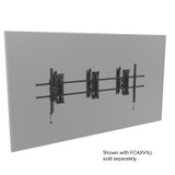 Chief Ultrawide Micro-Adjustable Static Wall Mount, Extra-Large Kit