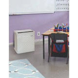 The physical picture of air purifier in the classroom.