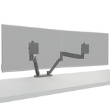 Chief Koncīs Monitor Arm Mount, Dual, Silver