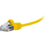 Comprehensive MicroFlex Pro AV/IT CAT6 Snagless Patch Cable Yellow 14ft