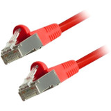Comprehensive Cat6 Snagless Shielded Ethernet Cables, Red, 100ft