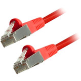 Comprehensive Cat6 Snagless Shielded Ethernet Cables, Red, 25ft