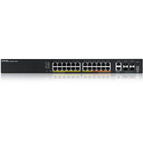 ZYXEL 24-port GbE L3 Access PoE+ Switch with 6 10G Uplink (400 W)