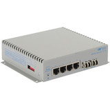 Omnitron Systems 2867-1-24-1Z OmniConverter Unmanaged Gigabit - 2xSM LC - RJ-45 - Ethernet Fiber Switch