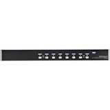 StarTech.com 8 Port 1U Rackmount USB KVM Switch Kit with OSD and Cables