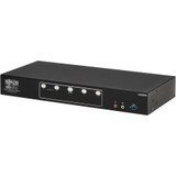 Tripp Lite 4-Port HDMI Dual-Display KVM Switch 4K 60 Hz USB 3.2 Gen 1 HDCP 2.2 USB Sharing