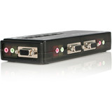 StarTech.com SV411KUSB - KVM / audio switch - USB - 4 ports - 1 local user