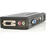 StarTech.com SV411KUSB - KVM / audio switch - USB - 4 ports - 1 local user