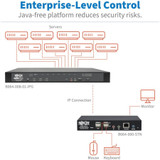 Tripp Lite KVM Over IP Remote User Console Station Java Free B064-IPG KVMs