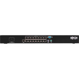 Tripp Lite NetCommander 16-Port Cat5 KVM Switch 1U Rack-Mount with PS2 to USB Input Adapter