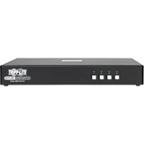 Tripp Lite Secure KVM Switch 4-Port DVI to DVI NIAP PP3.0 Certified Audio CAC Support Single Monitor TAA