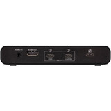 Tripp Lite 2-Port USB-C KVM Dock 4K HDMI USB 3.2 Gen 1 USB-A Hub Remote Selector 85W PD Charging Black