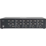 Tripp Lite Secure KVM Switch 4-Port Dual Monitor DVI to DVI NIAP PP3.0 Certified Audio