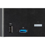 StarTech.com 2 Port Triple Monitor DisplayPort KVM Switch 4K 60Hz UHD HDR, DP 1.2 KVM Switch, 2-Pt USB 3.0 Hub, 4x USB HID, Audio, Hotkey