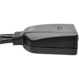 Tripp Lite 2-Port USB/VGA Cable KVM Switch with Cables and USB Peripheral Sharing
