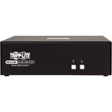 Tripp Lite Secure KVM Switch 2-Port Dual-Monitor HDMI 4K NIAP PP3.0 Audio CAC TAA