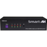 SmartAVI 4-Port HDMI, USB and Audio KVM Switch